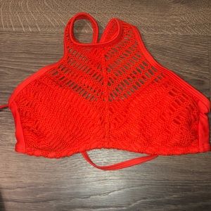 ✨NWOT bright orange swim top